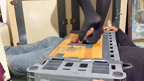 Ballbusting Trample Sexy Dom Dominatrix Fucks Her Sub