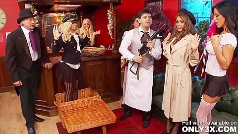 Lily Love & Sabrina Sweet By Featuring Double Penetration, Blowjob, Masturbation, Busty Fuck, Group Sex