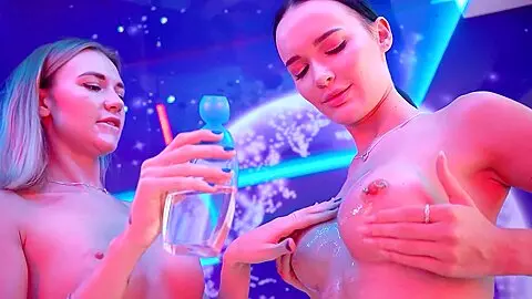 Fake Photographer Arouses Two Busty Beauty To Star In Porn With Double Dildo And Butt Plug